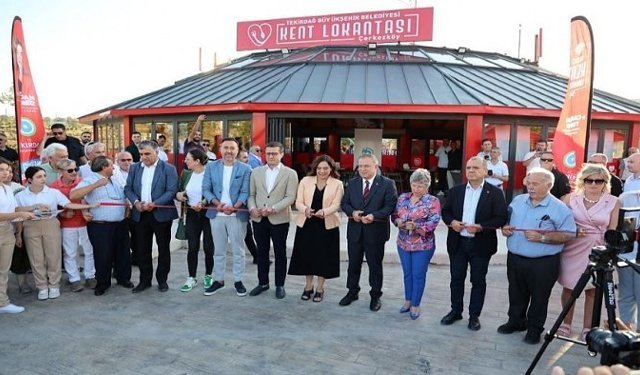 YENİLENEN YÜZÜYLE ÇERKEZKÖY KENT PARK VE KENT LOKANTASI VATANDAŞLARIN HİZMETİNE SUNULDU