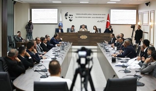 Kapaklı Belediye Meclisi Ekim Ayı son oturumu Yeni Meclis Salonunda Yapıldı