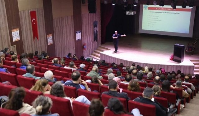 Kapaklı Belediyesi Personeline Afet Farkındalık Eğitimi