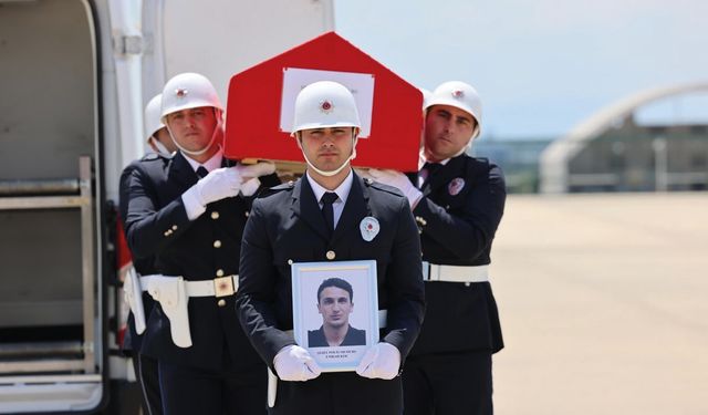 Tekirdağ Şehit Polislerini Son Yolculuğuna Uğurladı