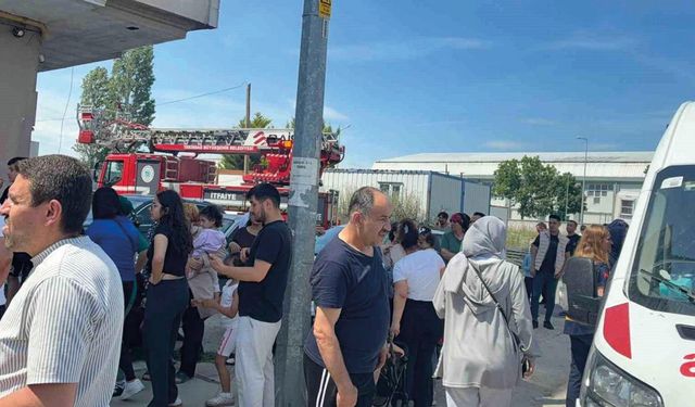 Çerkezköy’de Apartman Yangını Paniği: Vatandaşlar Dumandan Etkilendi