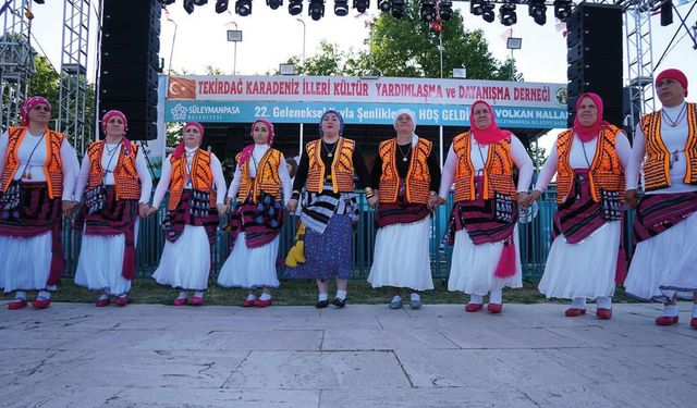 Tekirdağ'da 22. Geleneksel Yayla Şenlikleri Başladı