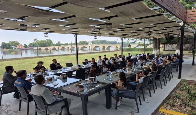 Edirne'de Ziyaretler, Projeler ve Doğa Kampı Gündemi