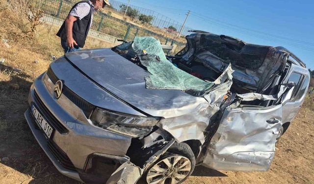 Keşan'da Takla Atan Otomobilin Sürücüsü Hayatını Kaybetti