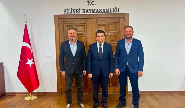 Milletvekili Mestan Özcan'dan Kaymakam Murat Eren'e Hayırlı Olsun Ziyareti