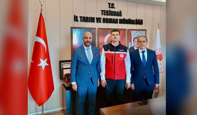 Sahil Güvenlik Komutanlarından Kaymakam Tunçer'e Ziyaret