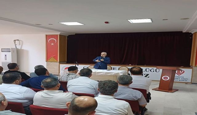 Tekirdağ Müftüsü Bilgiç, Çorlu'da Personelle Buluştu