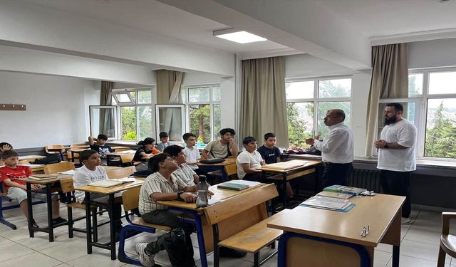 Tekirdağ'da Yaz Kur'an Kursları ve Yol Çalışmaları Devam Ediyor