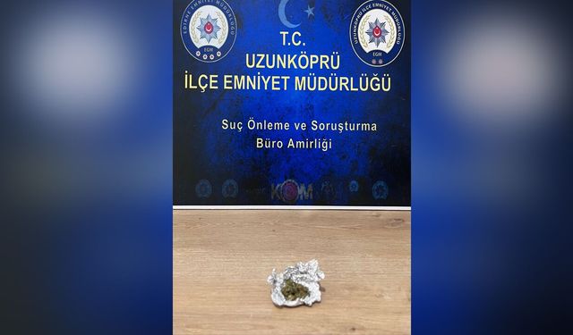 Uzunköprü'de Uyuşturucu Operasyonu: 2 Şüpheli Gözaltına Alındı