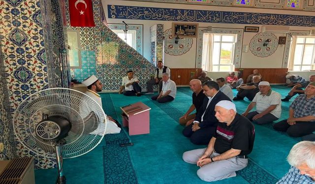 Vize'de Şehit Bayram Doğan Dualarla Anıldı, Okullarda Bakım Çalışmaları Sürüyor