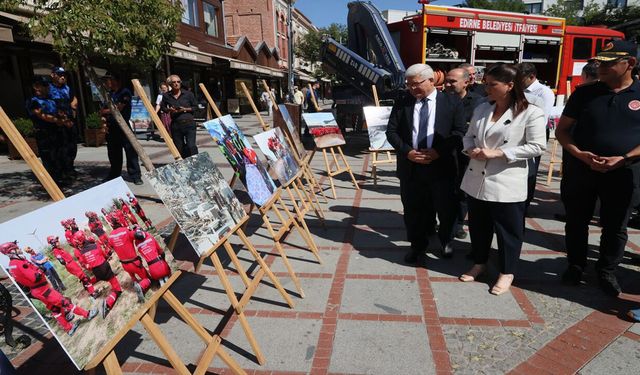 Edirne'de 17 Ağustos Depremi'nin 27. Yılı Anıldı