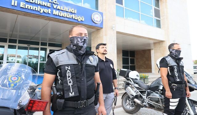 Edirne'de Narkotim Ekipleri Denetimleri Artırdı