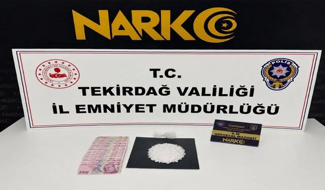 Tekirdağ'da Uyuşturucu Operasyonu: 121 Şüpheliye İşlem, 8 Tutuklama
