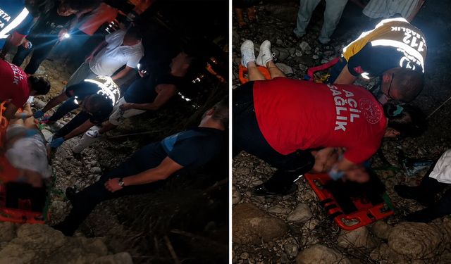 Yayla Sahili'nde Korkuluk Faciası: Genç Kadın Kayalıklara Düştü