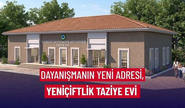 Yeniçiftlik Taziye Evi’nde Çalışmalar Yüzde 70’e Ulaştı