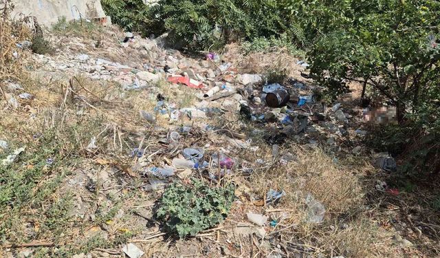 Okul Önündeki Metruk Alan Çöplüğe Döndü: Vatandaşlardan Kalıcı Çözüm Çağrısı