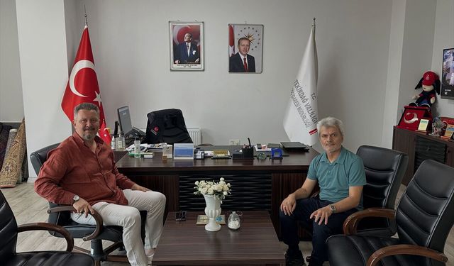 AK Parti Tekirdağ Milletvekili Özcan’dan Gümüş’e ziyaret