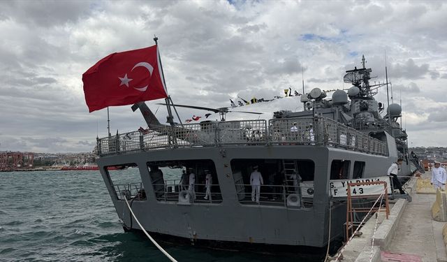 TCG Yıldırım Tekirdağ’da ziyarete açıldı