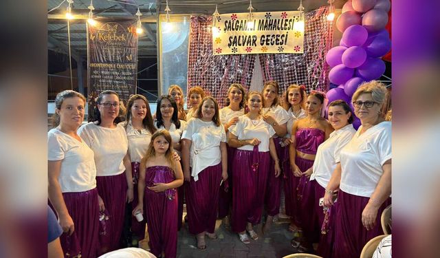 Hayrabolu’da Kadınlar Şalvarlarıyla Kültürlerini Yaşattı