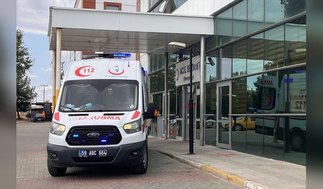 Hayrabolu’da Kaza ve Anız Yangını
