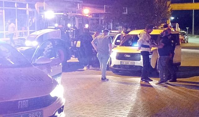 Muratlı’da polisten traktörle kaçtı, polis aracına çarpınca yakalandı