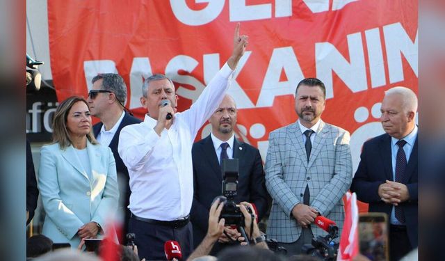 Özgür Özel Tekirdağ’da Konuştu: “İlk Seçimde İktidarı Değiştireceğiz”