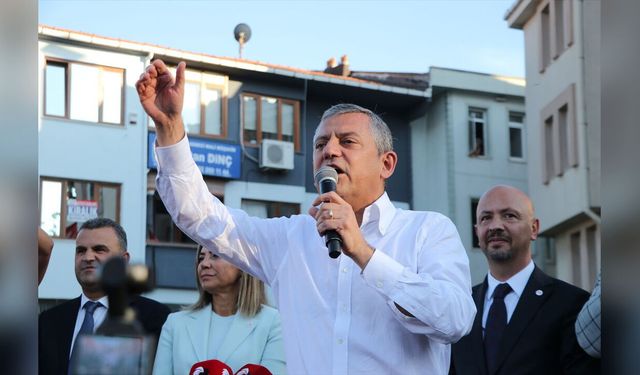 Özgür Özel Tekirdağ’da: “Yeni Parti Milletin Partisidir”