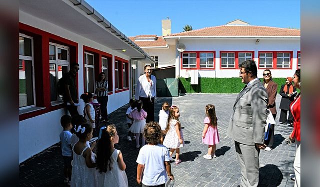 Tekirdağ İl Milli Eğitim Müdürü Yeniyol Anaokulunu Ziyaret Etti