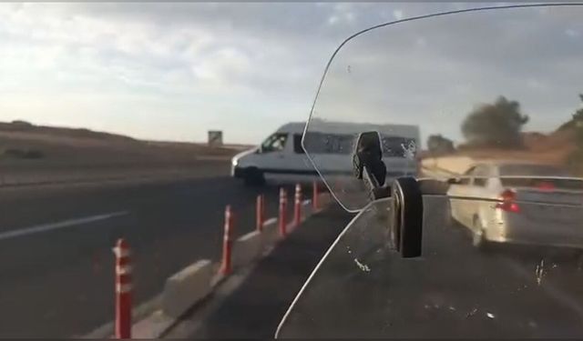 Tekirdağ’da Minibüsçünün Yasak Dönüşüne Motosiklet Sürücüsünden Tepki