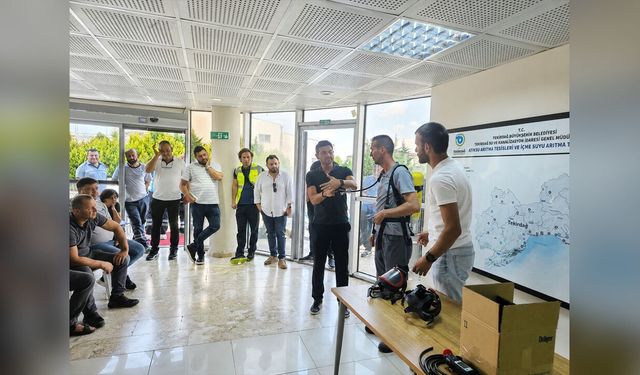 TESKİ’den Saha Personeline Kapalı Alan Güvenliği Eğitimi