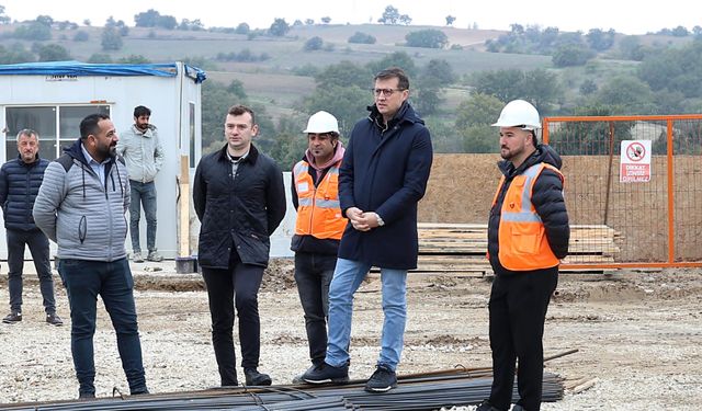 Kızılpınar’daki Cem Evi Projesi’nde çalışmalar sürüyor