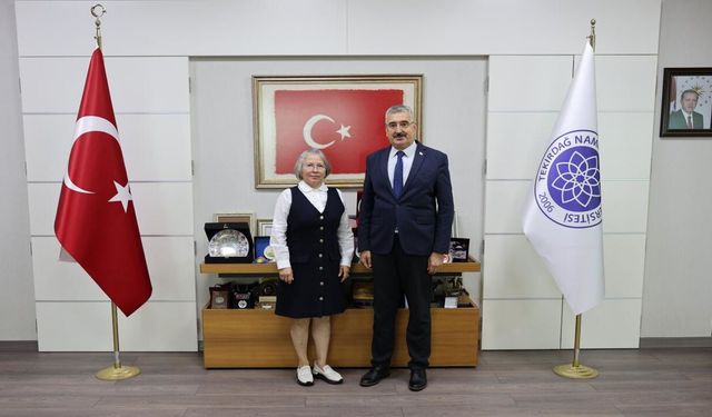 CHP’li Yontar’dan NKÜ Rektörü Şahin’e ziyaret