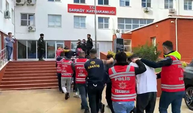 Şarköy’de 19 milyon liralık dolandırıcılık operasyonu: 9 tutuklama