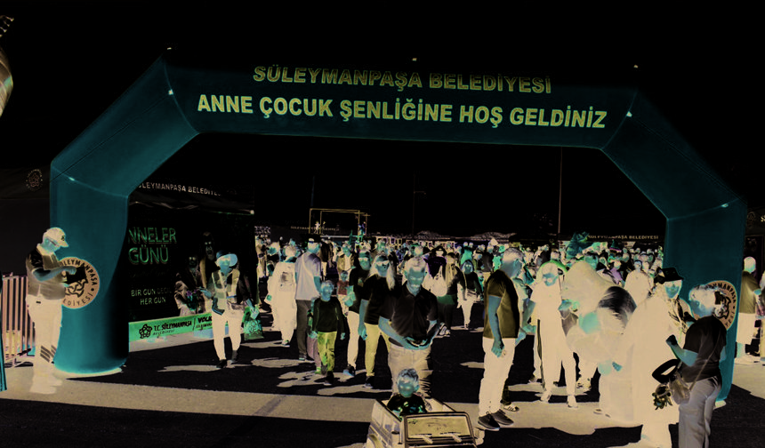 Süleymanpaşa’da Anne-Çocuk Şenliğine Yoğun İlgi