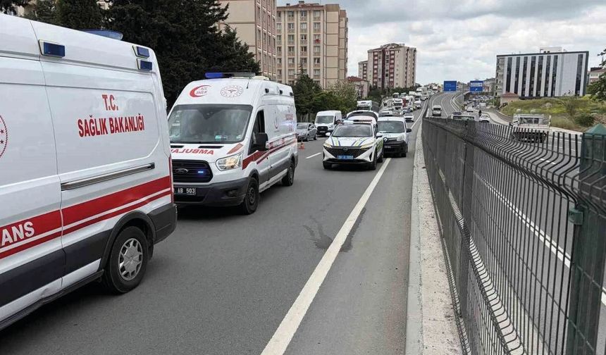 Kapaklı’da Otomobil ile Motosiklet Çarpıştı
