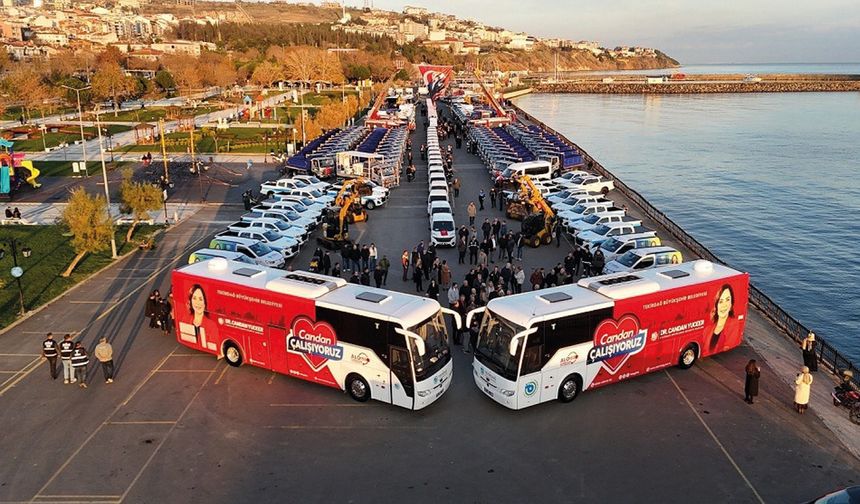 Candan Yüceer: “Tekirdağ Tarihinin En Güçlü Araç Filosunu Oluşturduk”