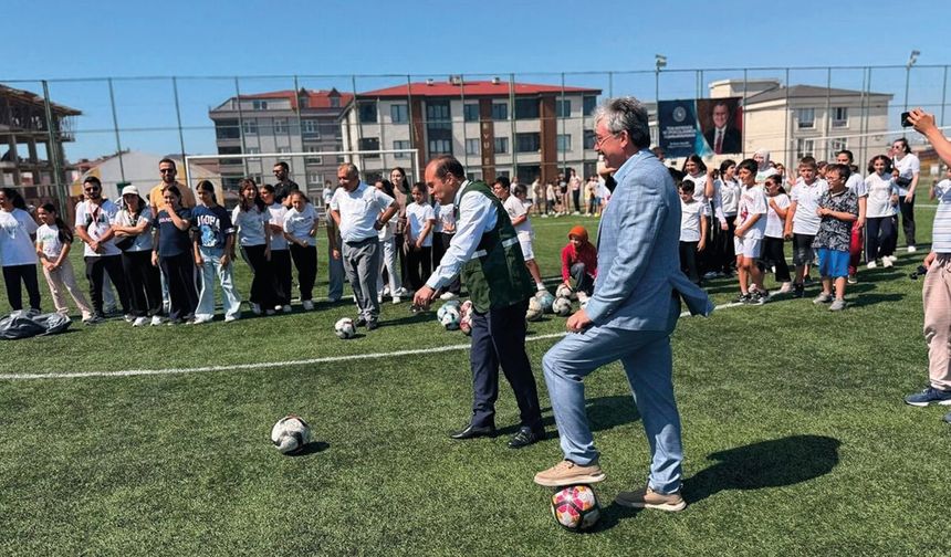 Çerkezköy'de Bağımlılığa Karşı Sporla Güçlü Mesaj
