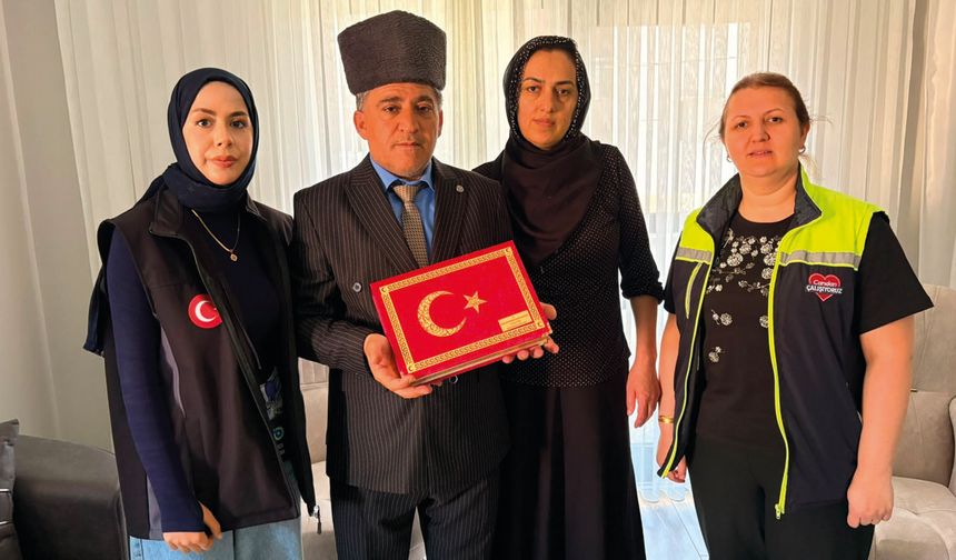 Tekirdağ Büyükşehir’den Şehit Aileleri ve Gazilere Bayram Ziyareti