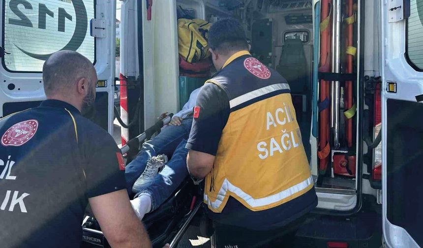 Tekirdağ Muratlı’da Motosiklet Kazası: 1 Yaralı