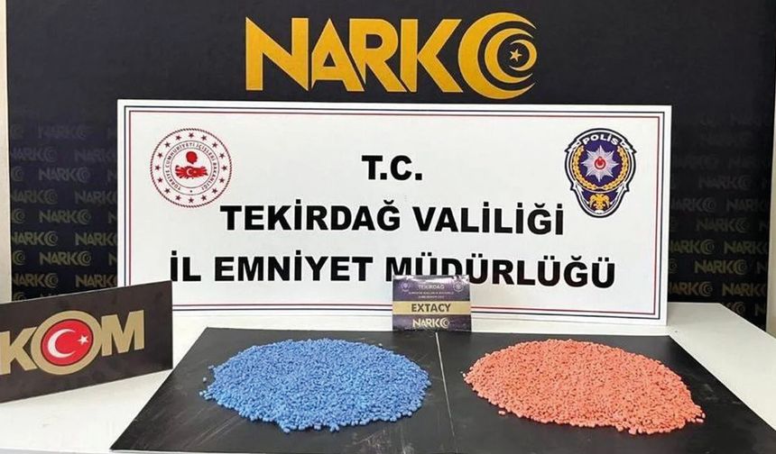 Tekirdağ'da Uyuşturucuya Geçit Yok: 5 Günde 13 Tutuklama