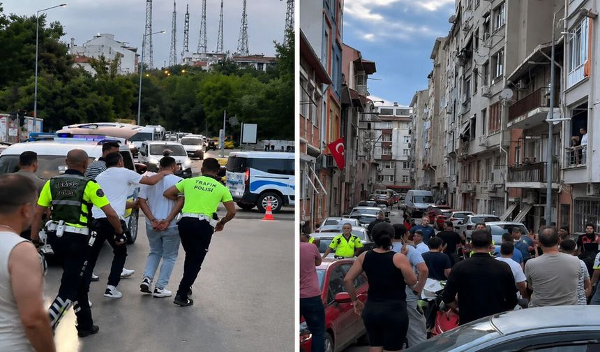 Edirne'de İki Ailenin Kavgası Sokağı Karıştırdı