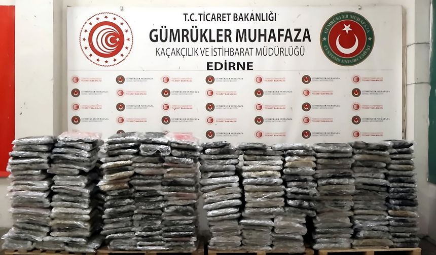 Kapıkule'de Rekor Operasyon: TIR'da Yarım Ton Uyuşturucu Yakalandı