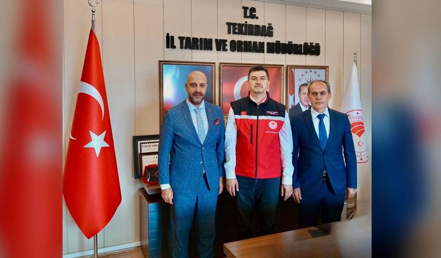 Tekirdağ'da Tarım, Güvenlik ve Yaşam Alanları Masaya Yatırıldı