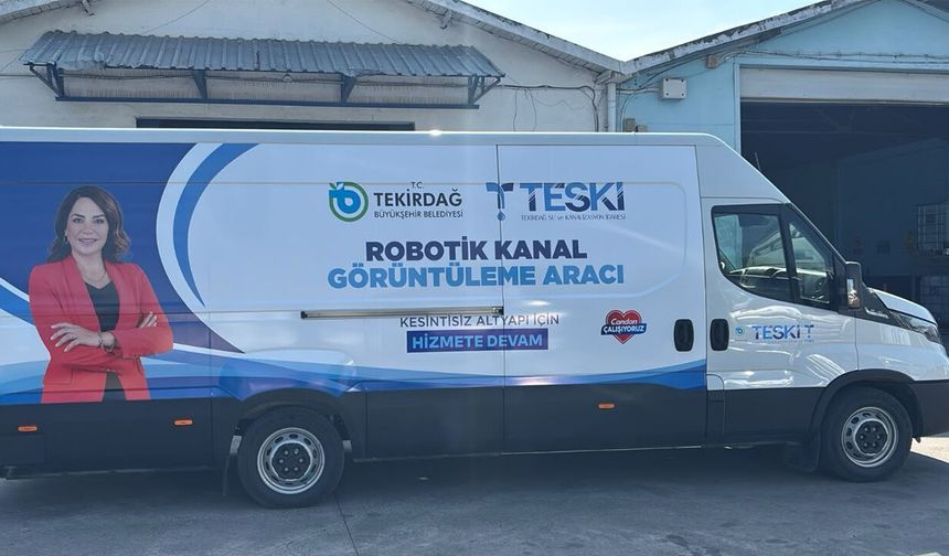TESKİ altyapıda yeni dönemi başlattı! Robotik sistemle arızalar nokta atışı belirleniyor