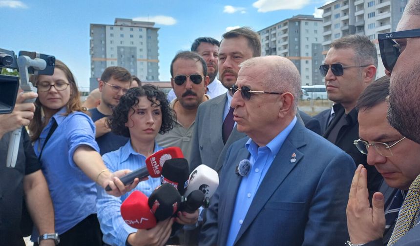 Karatepe Cezaevi çıkışında gündemi değerlendirdi! Ümit Özdağ'dan dikkat çeken açıklamalar