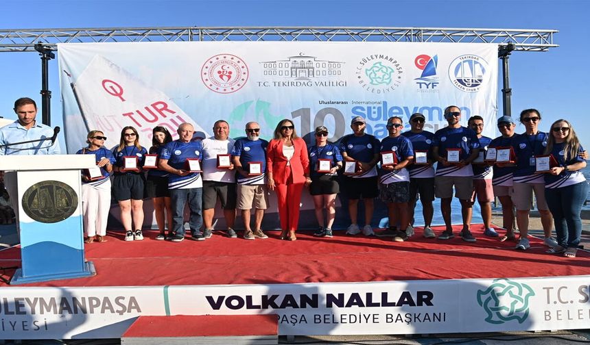 10. Uluslararası Süleymanpaşa Cup Yelken Yarışları Başladı