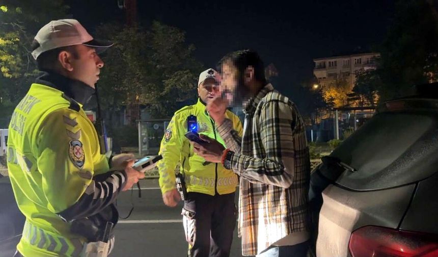 Çorlu’da alkollü sürücüye 390 bin lira ceza: Ehliyetine 2031’e kadar el konuldu